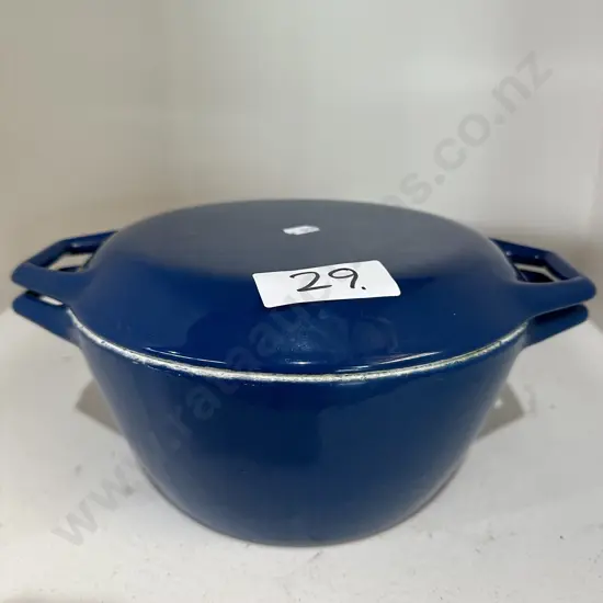 Danish enamel Copco cast iron pot