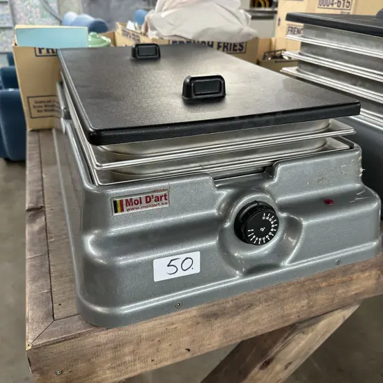 12Kg Mol de art Chocolate Warmer with 3 trays