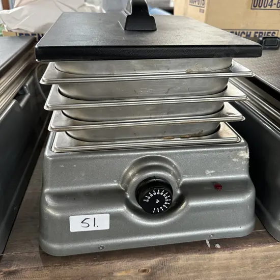 6Kg Mol de Art Chocolate warmer with 5 trays