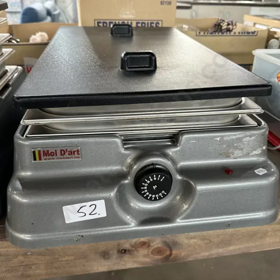 12Kg Mol de Art Chocolate melter with 3 trays