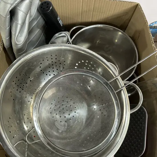 Cookware and Yoga ball