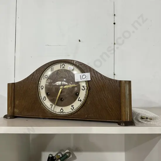 German mantle clock and key