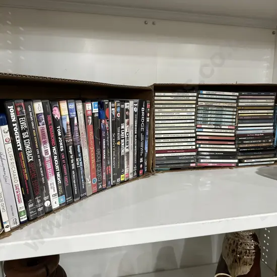 DVDs and CDs