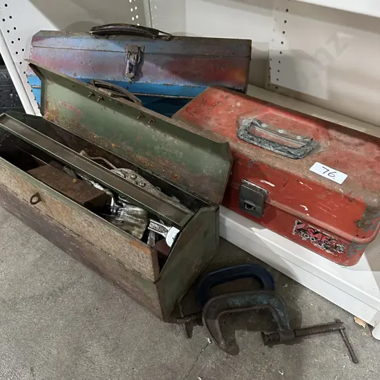 Tool boxs,, a few tools