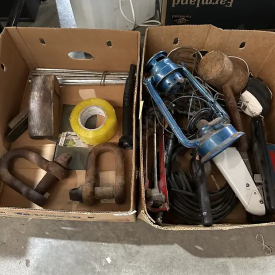 2 box hardware and tools