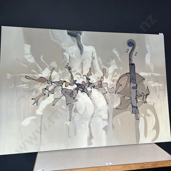 Painting by Australian artist Vencent Ko