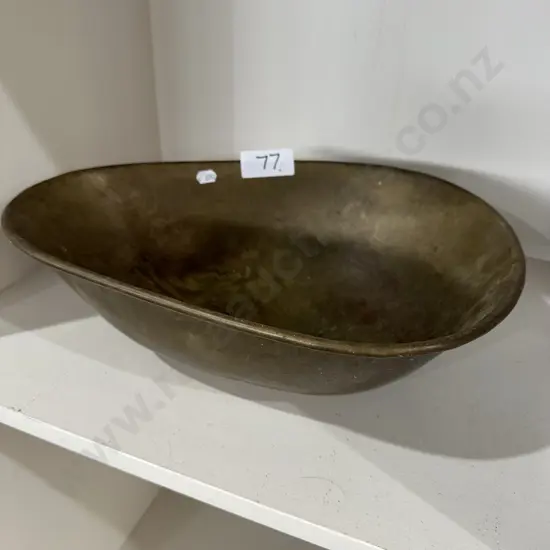 Brass dish for scales