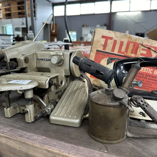 Small primus, sewer, iron