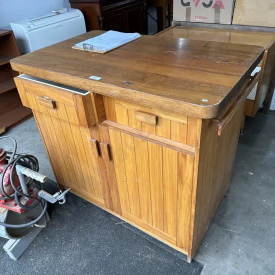 Kitchen island plus cabinetry