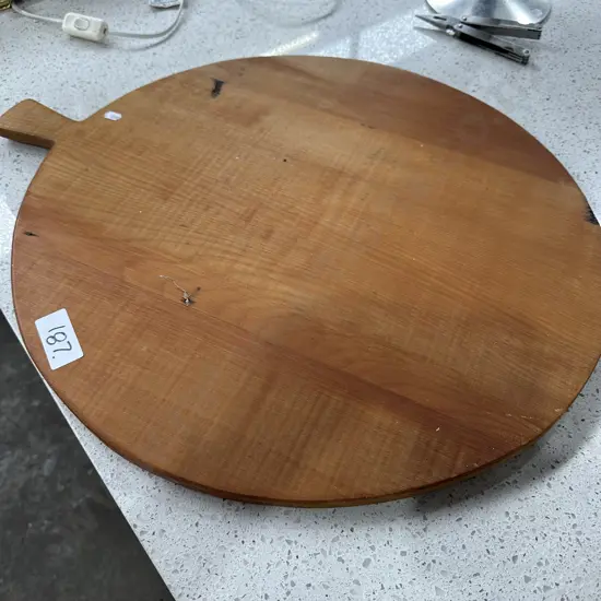 Wooden platter