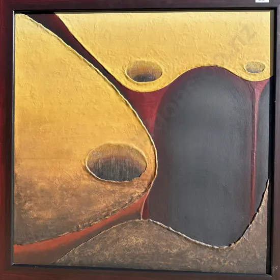 INSIDE OUTSIDE 1000x1000 framed. One of Jochens early works