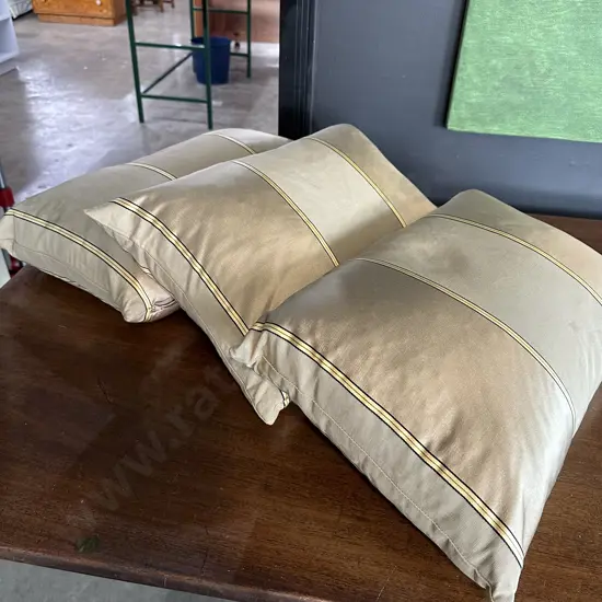 3 x feather sofa cushions