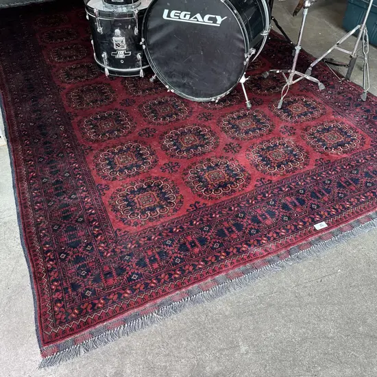 Large Akhal Gul Persain rug 3 x 2m