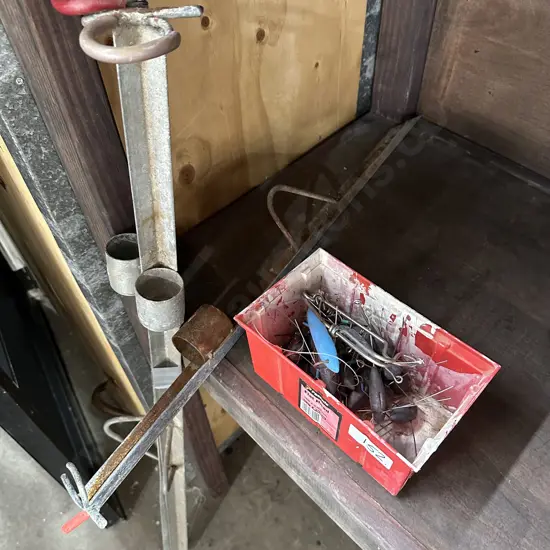 Sinkers and rod holders etc