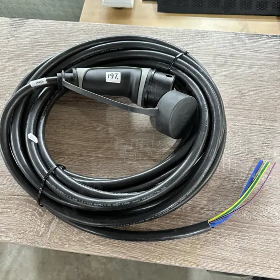 EV charger cable and plug