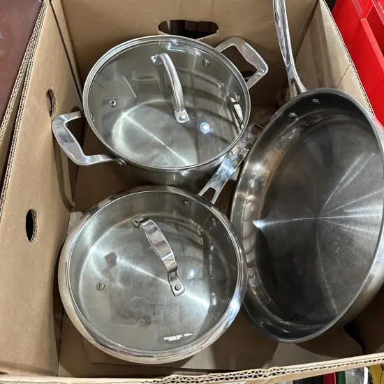 Stainless cookware