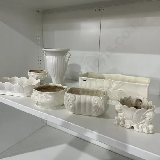 Collection white china