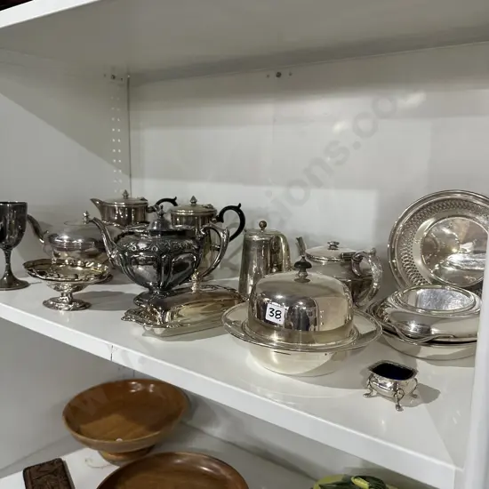 Collection of silverware