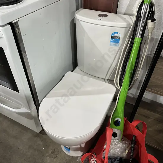 As new toilet by Raymor