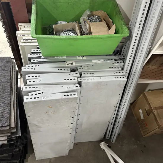 Loose Dexion shelving parts (Grey only)