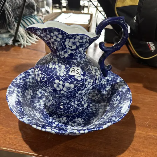 Wash bowl and jug