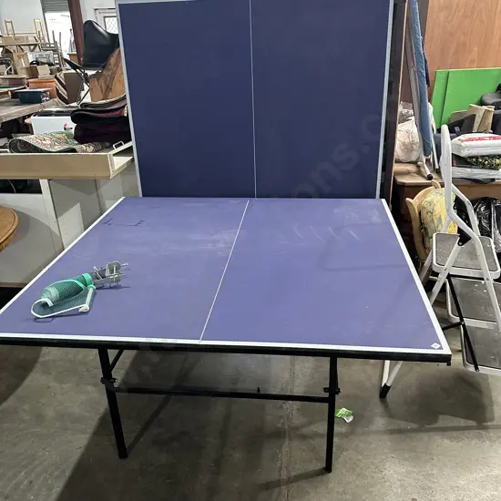 Table tennis and net