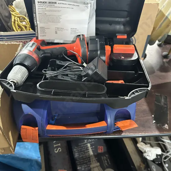 Cordless drill and elec drill