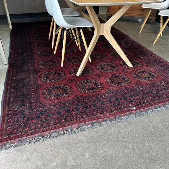 Akhal Gul Persian rug 3x2m