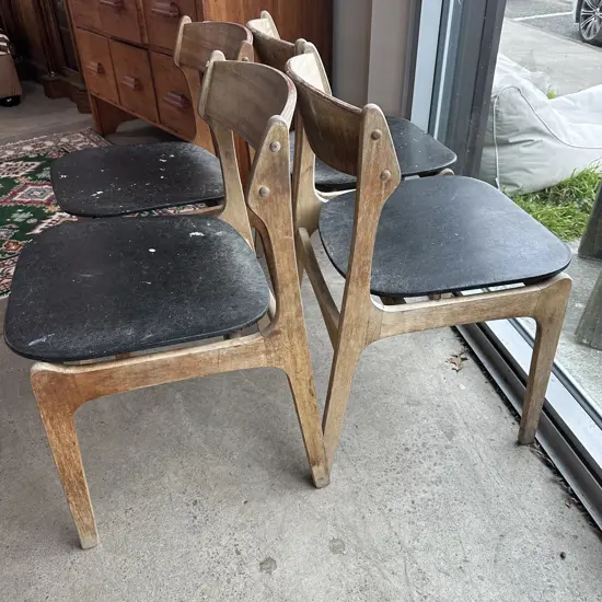 Otto Larsen chairs x 4