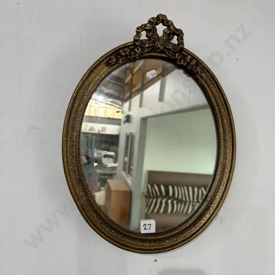Small framed mirror