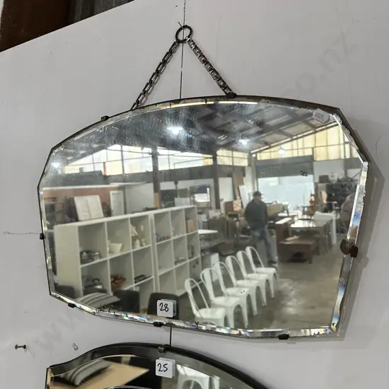 2 x vintage mirrors
