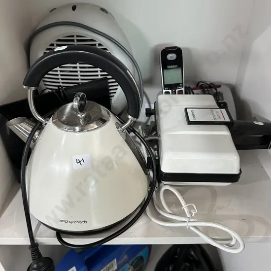 Morphy Richards teapot etc