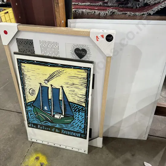 Print, frame, whiteboard