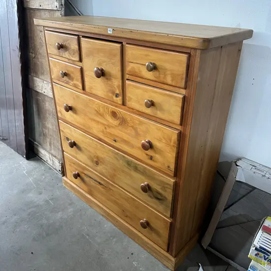 Solid wooden scotch chest