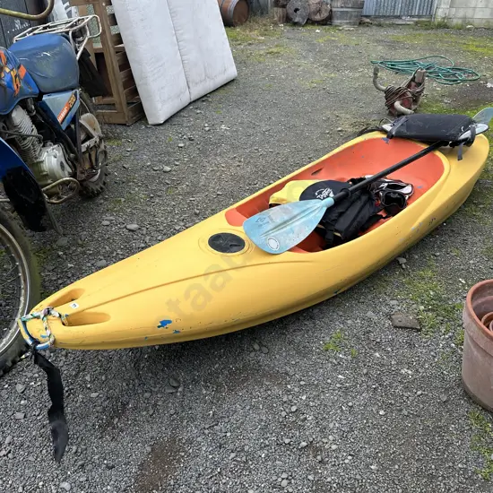 Kayak and vest