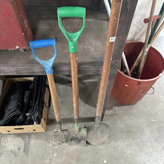 3 garden tools