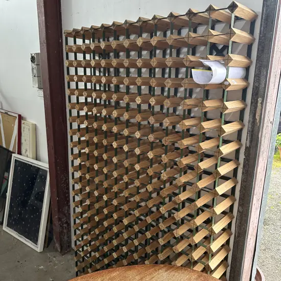 NZ made Classico 240 bottle wine rack