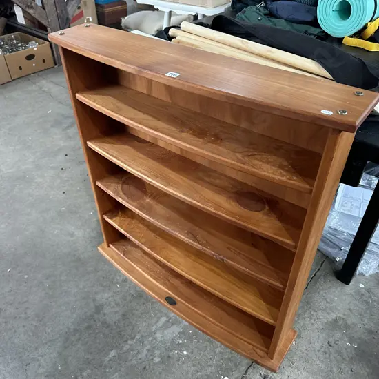 Solid wood shelf