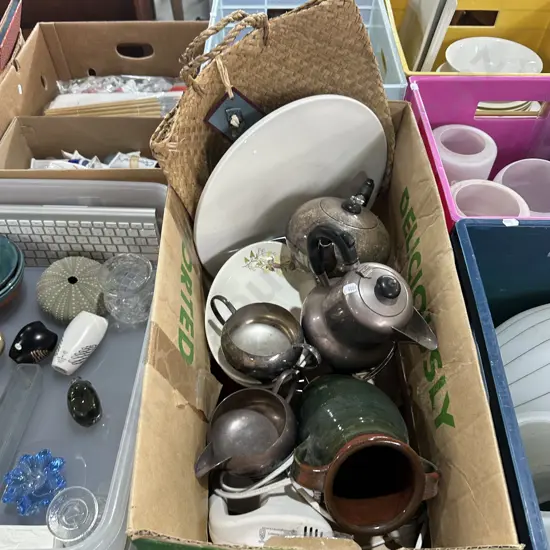 Pottery etc