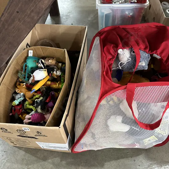 Bag and box toys
