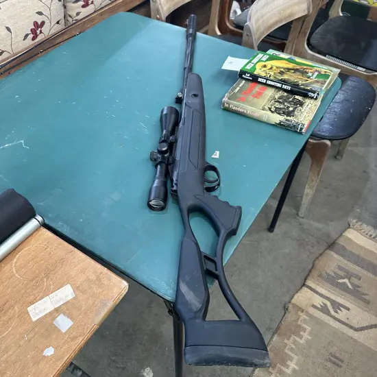 Hatsan air rifle with Stealth scope (and ammo)