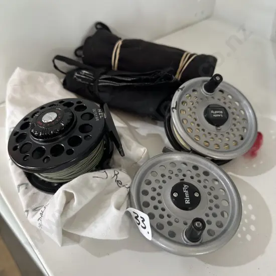 Assorted Fly reels