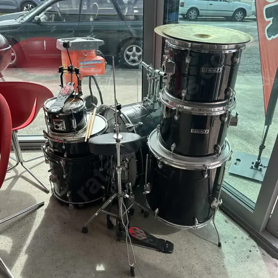 Legacy drum set plus extras