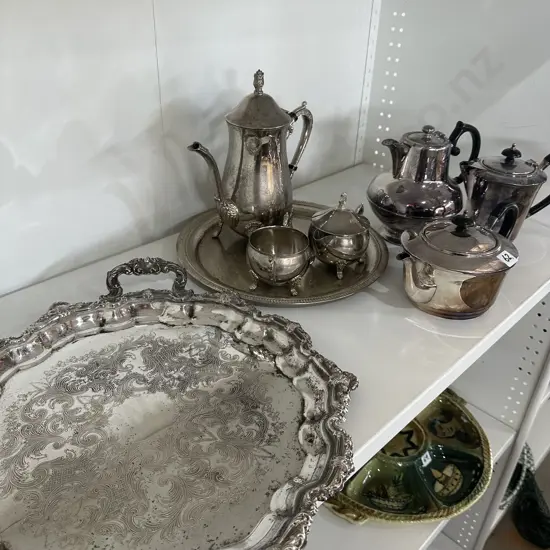 Large lot of silverware