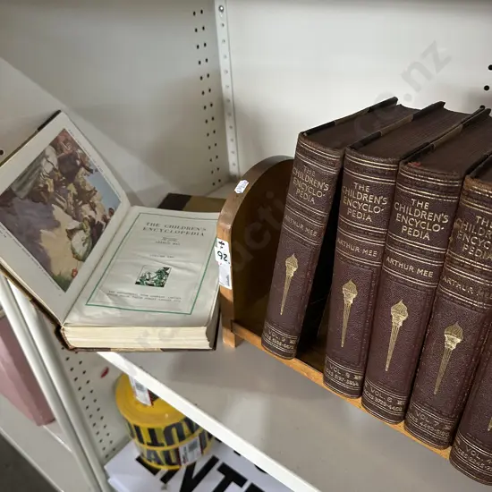 Set of childrens encyclopedia vintage