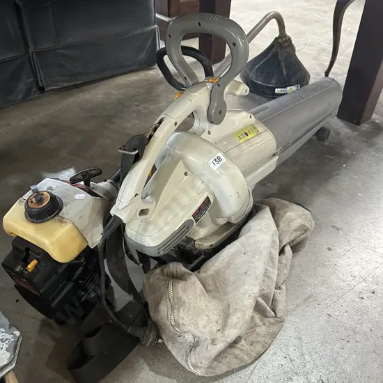 Blower/vac and weed eater