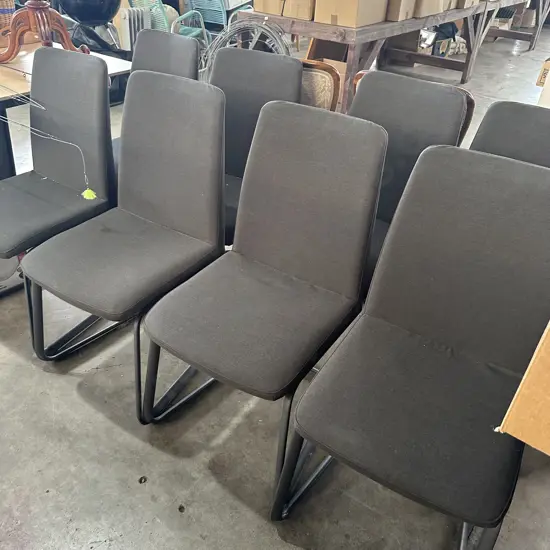 Boconcept table and 8 chairs