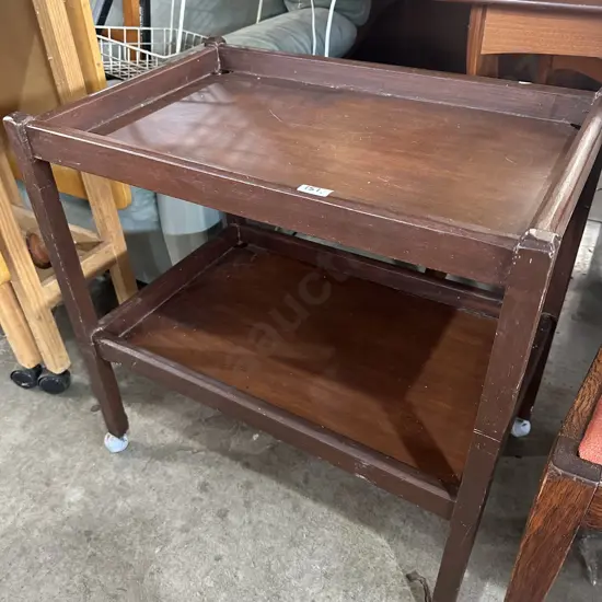 Jarrah tea trolley