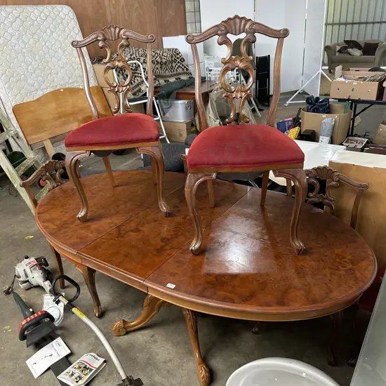 Reproduction table and chairs (as is)