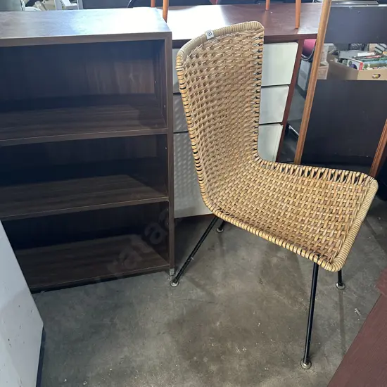 Vintage chair and shelf